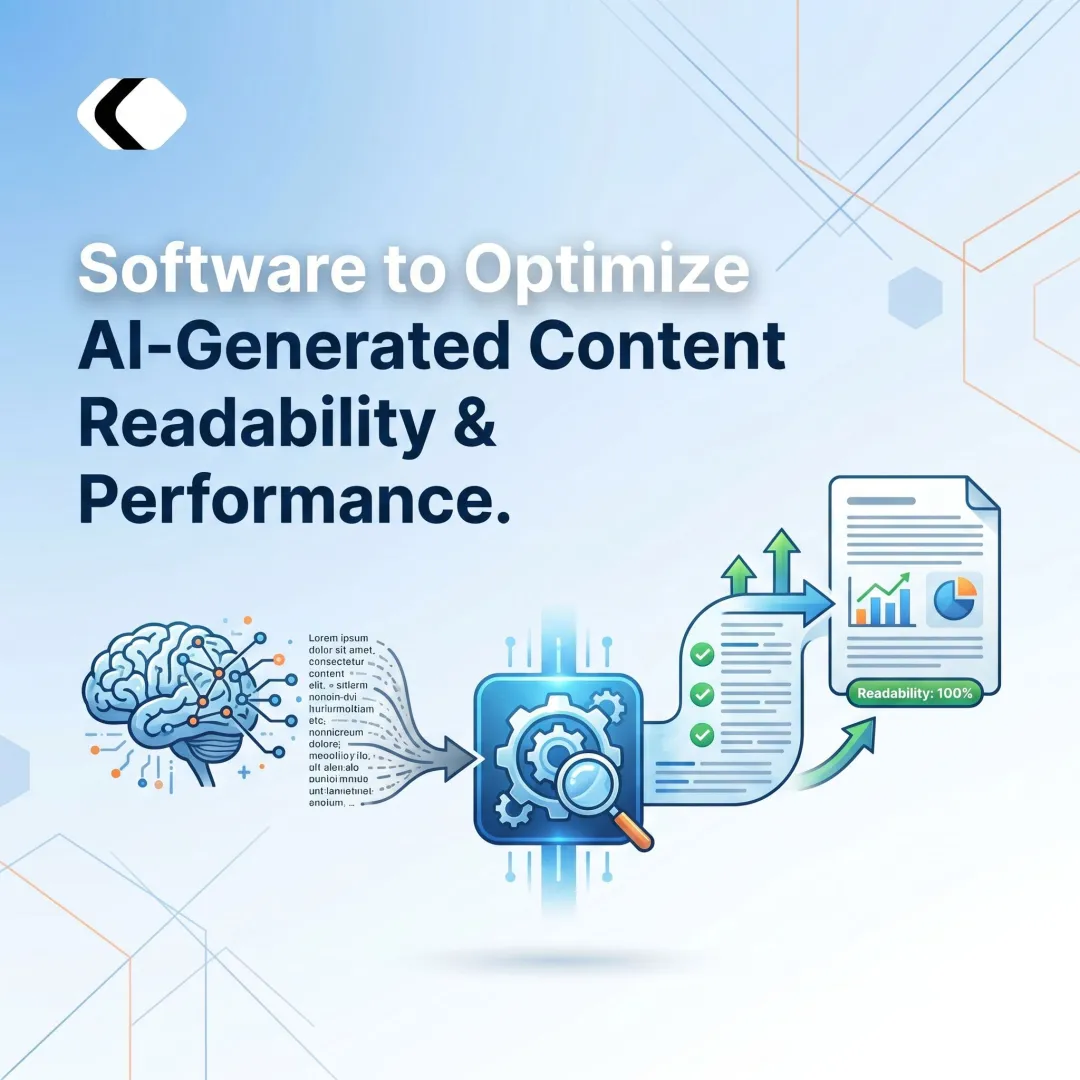 Software to Optimize AI-Generated Content Readability & Performance