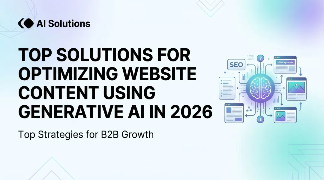 Top Solutions for Optimizing Website Content Using Generative AI in 2026