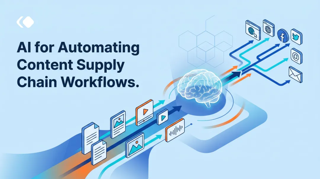 AI for Automating Content Supply Chain Workflows
