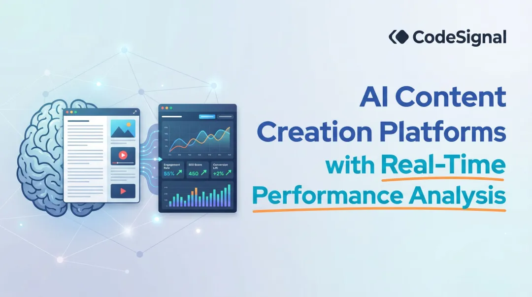 AI Content Creation Platforms with Real-Time Performance Analysis