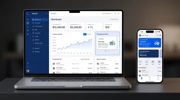 Financial institution digital content platform delivering personalised product promotions across web and mobile