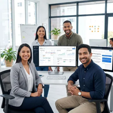 Editorial team managing scalable publishing workflows