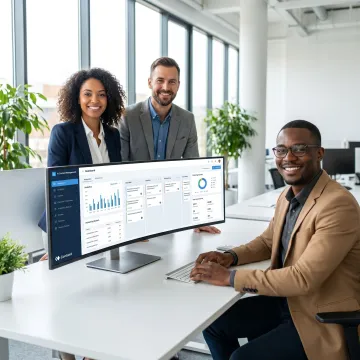 AI content management dashboard for digital publishing