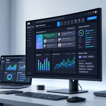 AI-powered content personalization dashboard
