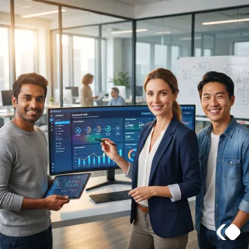 AI-powered CMS dashboard for content operations