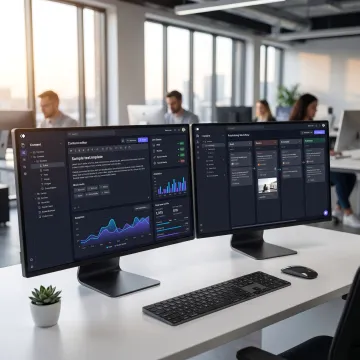 API-first content management platform dashboard