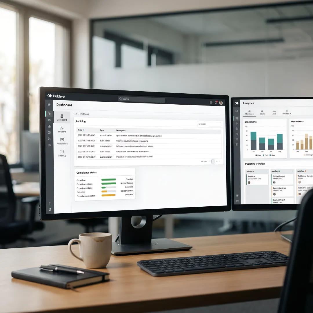 Secure-by-Design Enterprise CMS Platform with Governance & Compliance