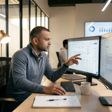 AI search readiness audit in progress