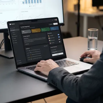 Compliance-ready CMS workflow