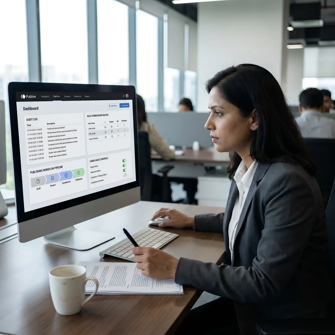 CMS with Regulatory Compliance for Enterprise & Financial Use Cases
