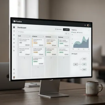 Headless CMS platform evaluation dashboard