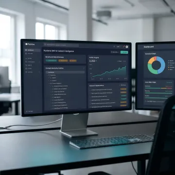 AI search optimization dashboard for publishers