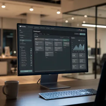 Secure cloud CMS interface for enterprise publishing
