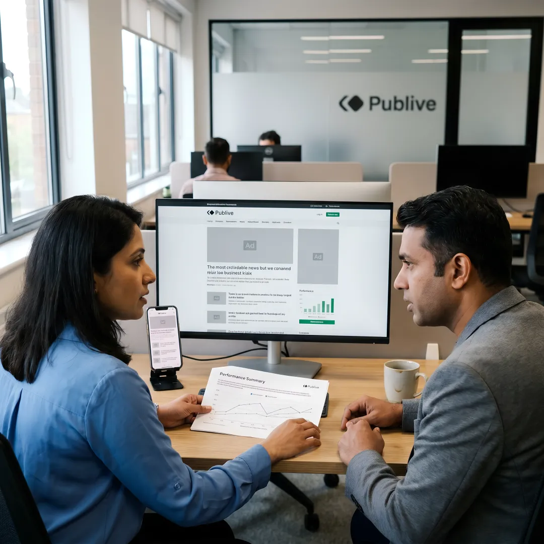News website performance optimisation on desktop and mobile