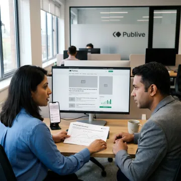 News website performance optimisation on desktop and mobile