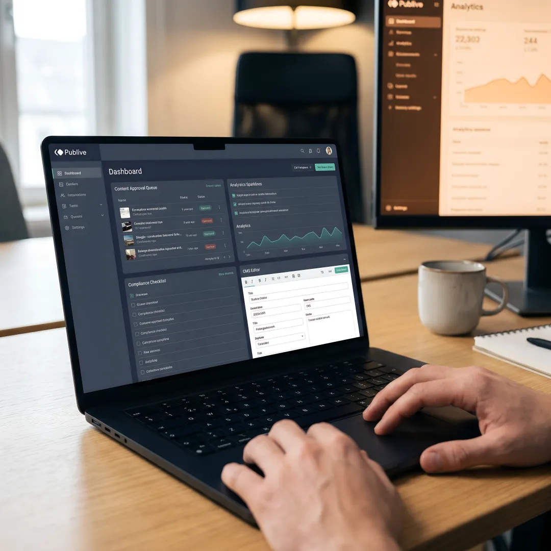 Publishing Platform for Financial Services Communication & Compliance
