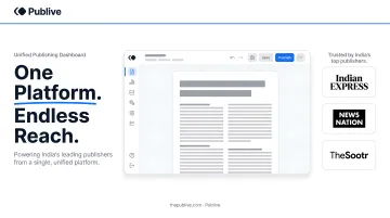 Publive unified publishing dashboard used by Indian Express News Nation TheSootr