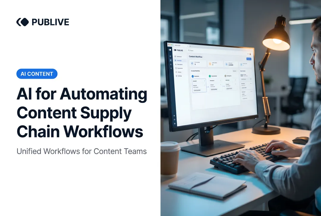 AI for Automating Content Supply Chain Workflows