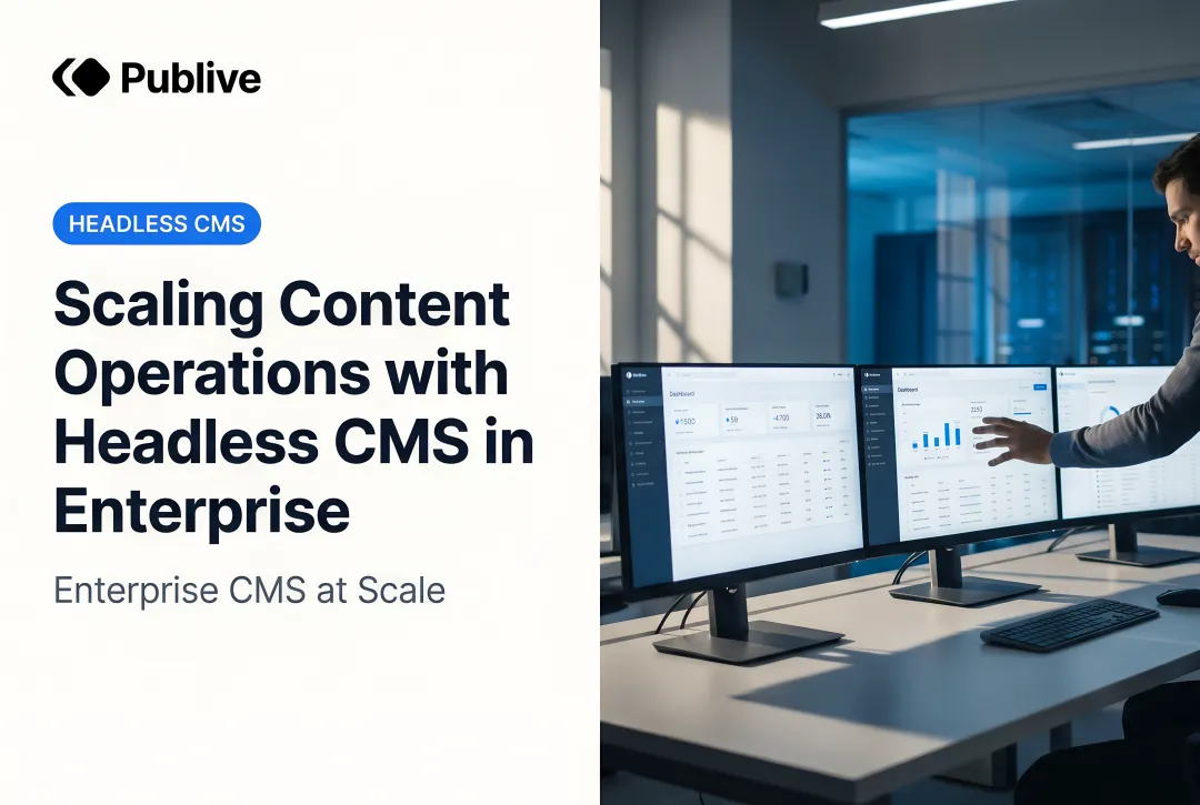 Scaling Content Operations with Headless CMS in Enterprise