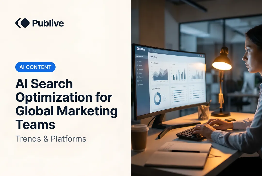 AI Search Optimization for Global Marketing Teams: Trends & Platforms