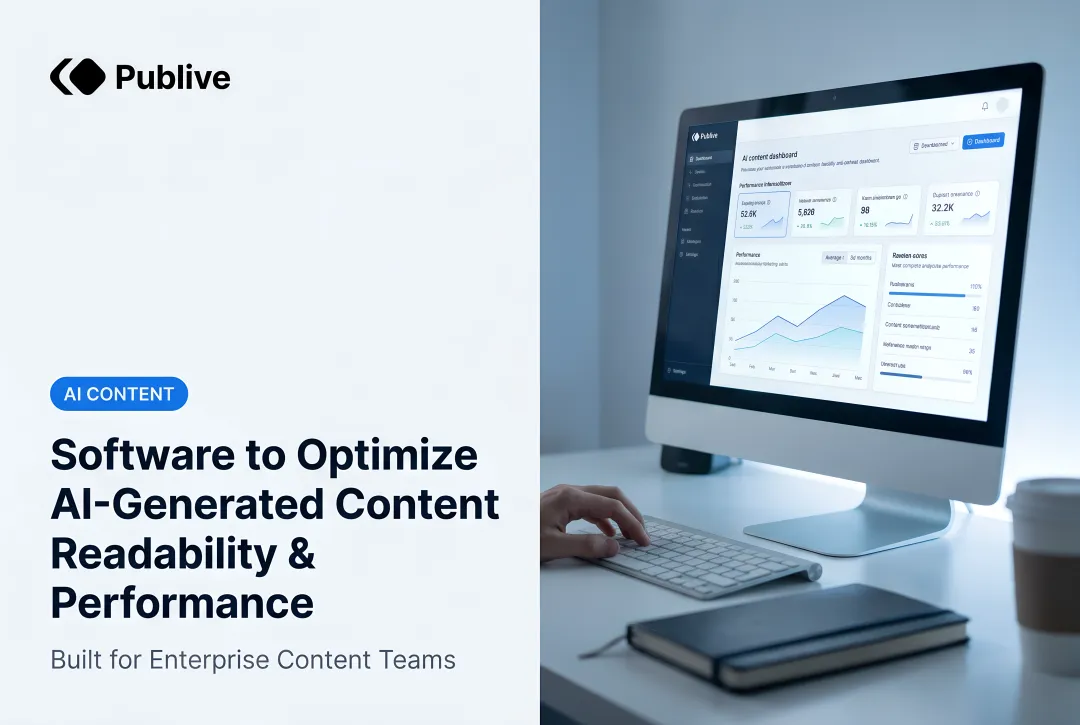 Software to Optimize AI-Generated Content Readability & Performance