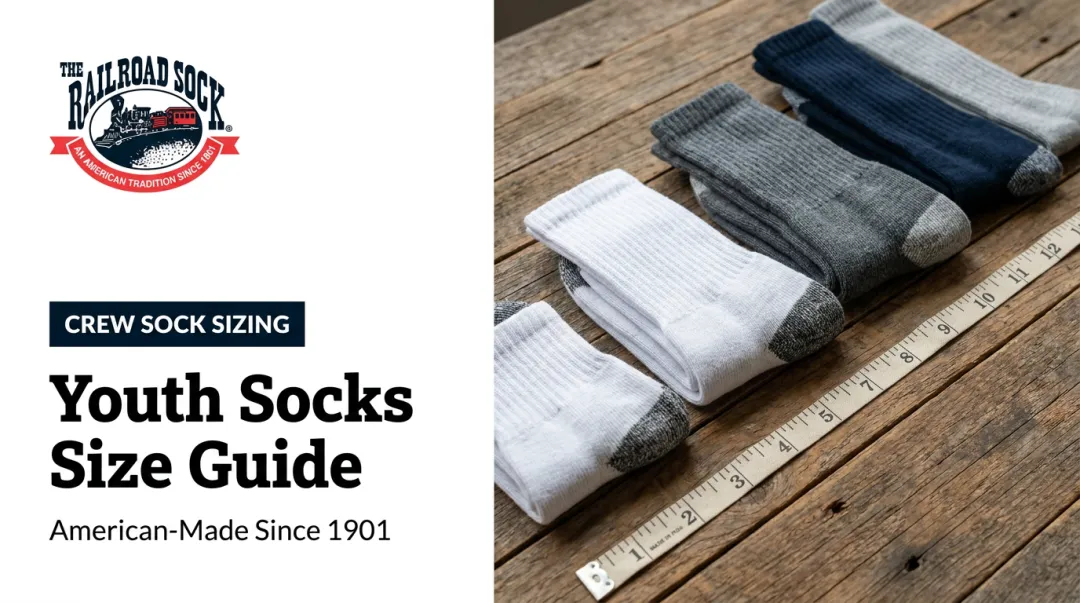 Youth Socks Size Guide