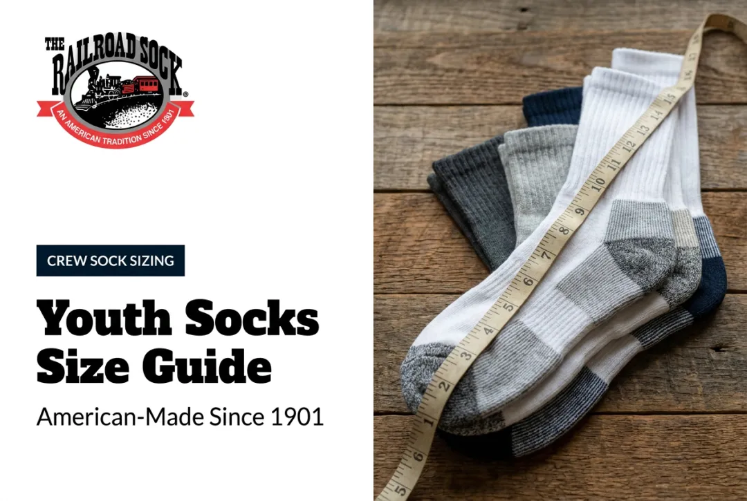 Youth Socks Size Guide