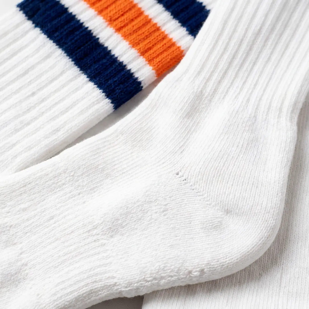 Close-up of durable cushioned athletic socks