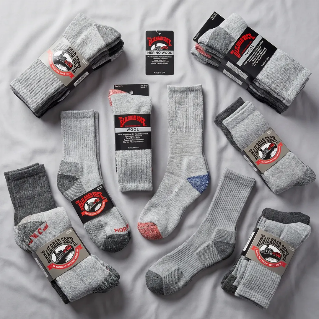 Wholesale sock assortment with work, athletic, and outdoor styles
