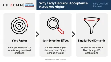 Three reasons Early Decision acceptance rates are higher than Regular Decision