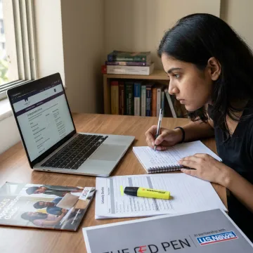 Indian student researching University of Warwick undergraduate courses