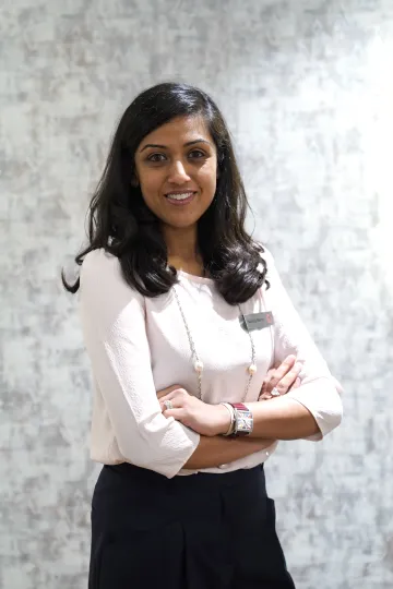 Portrait of Namita Mehta, President and Partner at The Red Pen