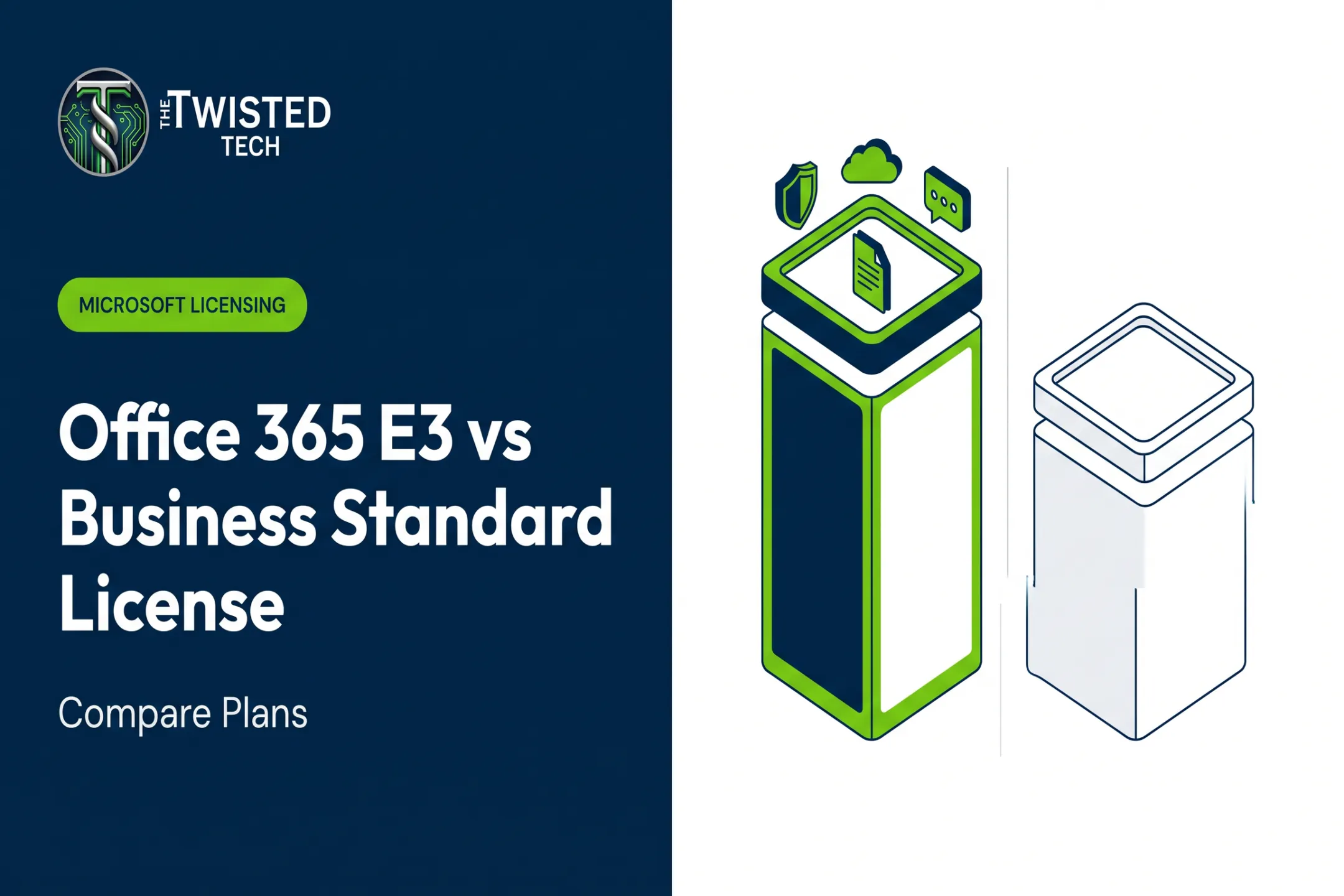 Office 365 E3 vs Business Standard License: Compare Plans