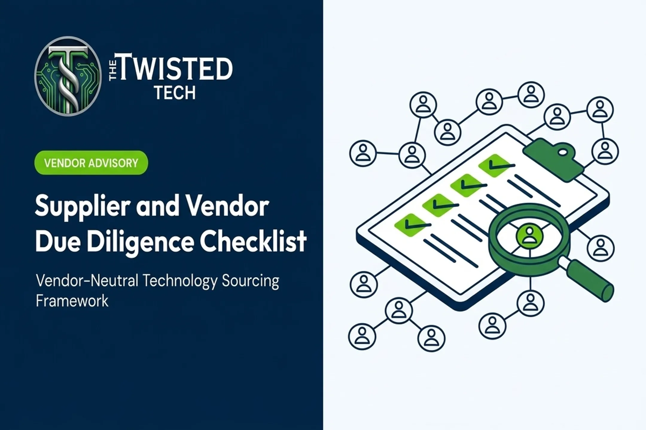 Supplier and Vendor Due Diligence Checklist
