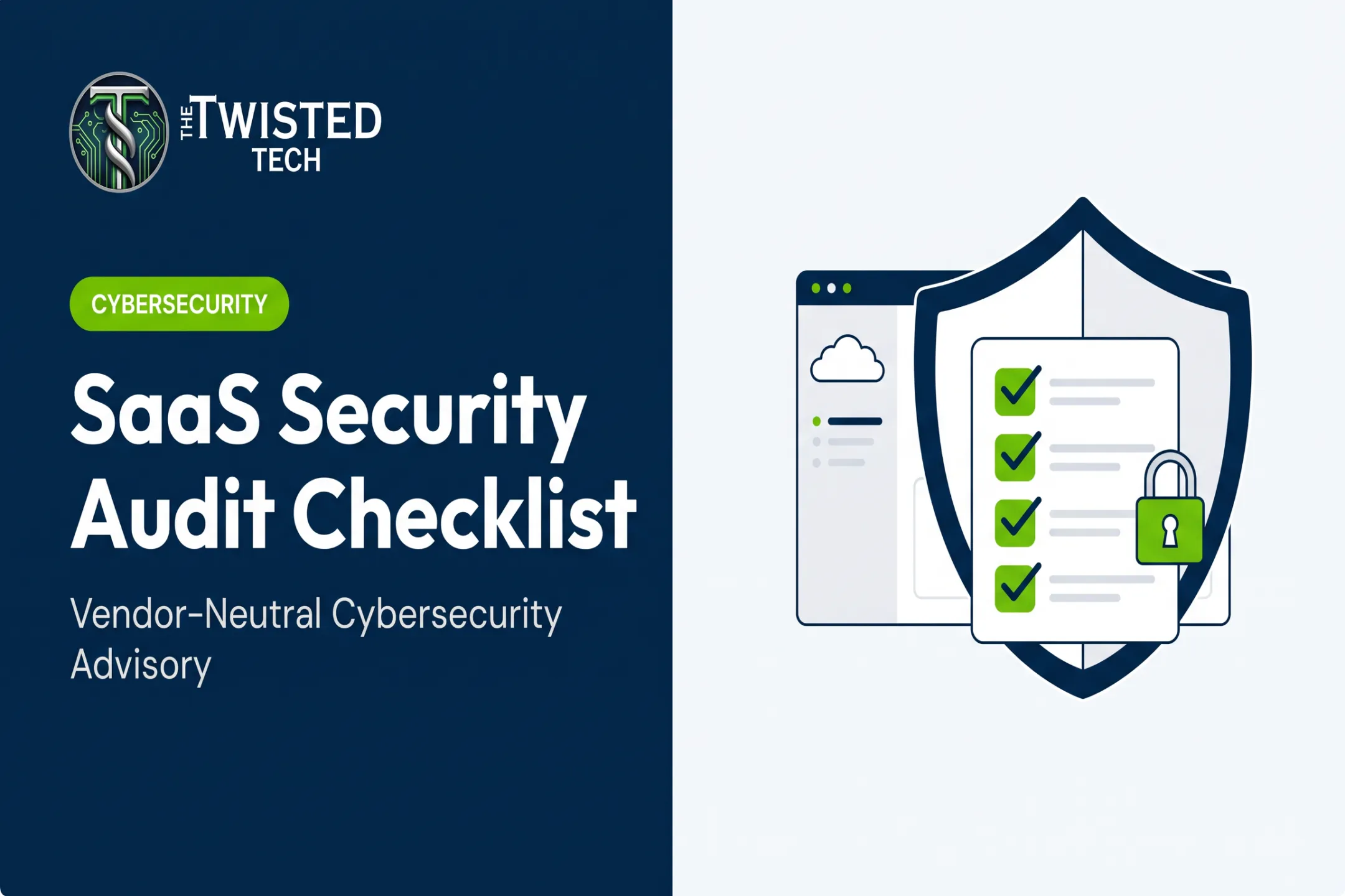 SaaS Security Audit Checklist