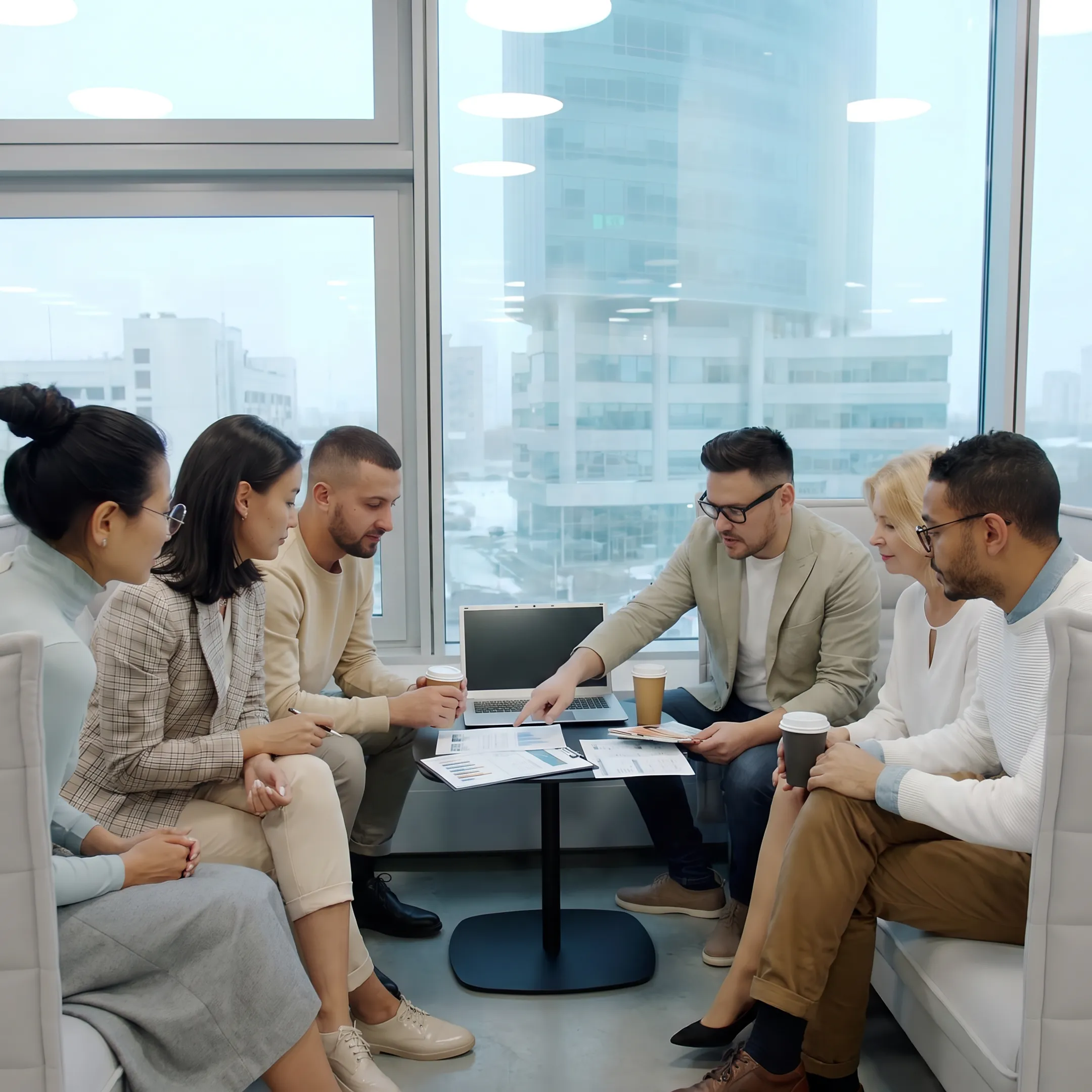 Advisor comparing managed IT provider proposals and technology requirements