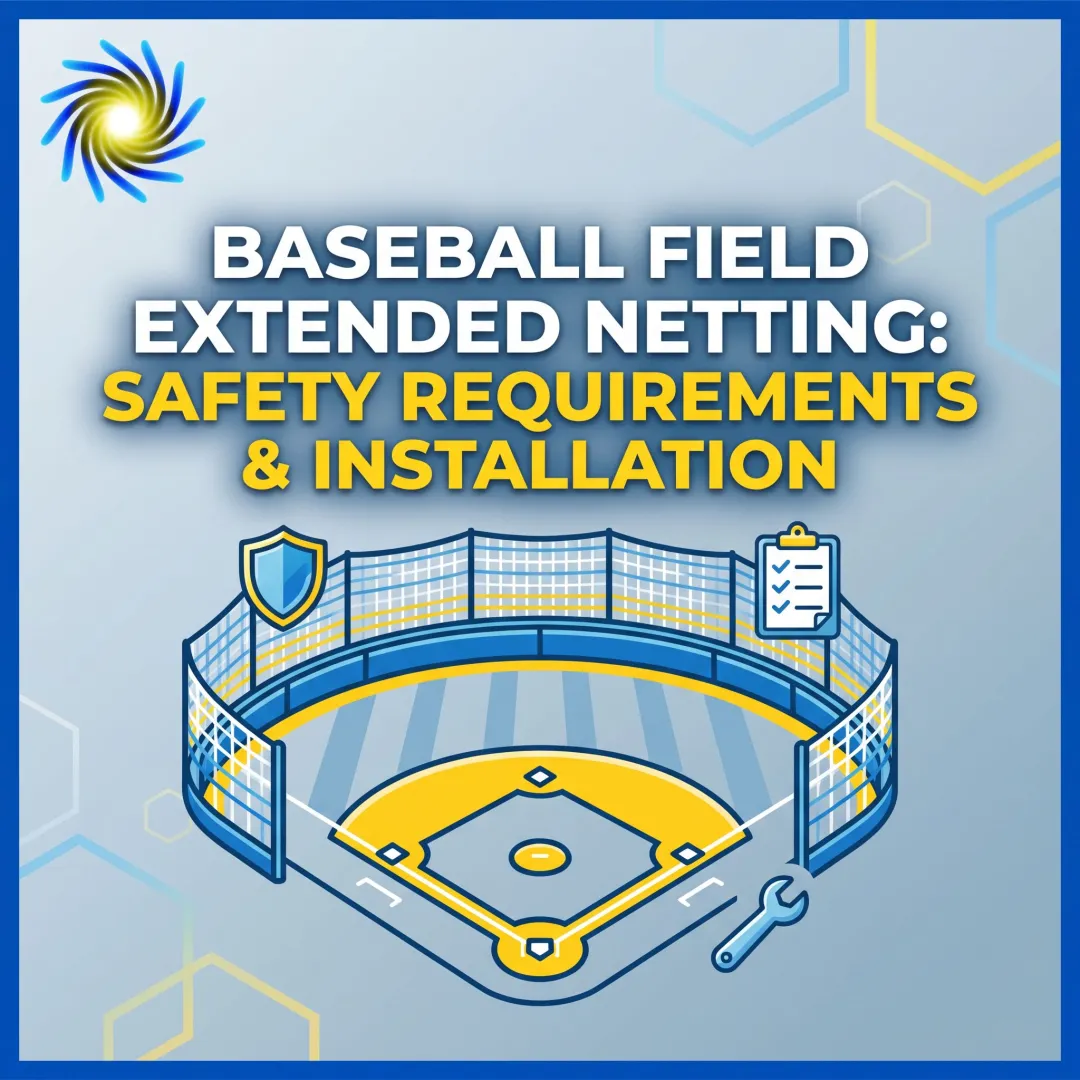 Baseball Field Extended Netting: Safety Requirements & Installation