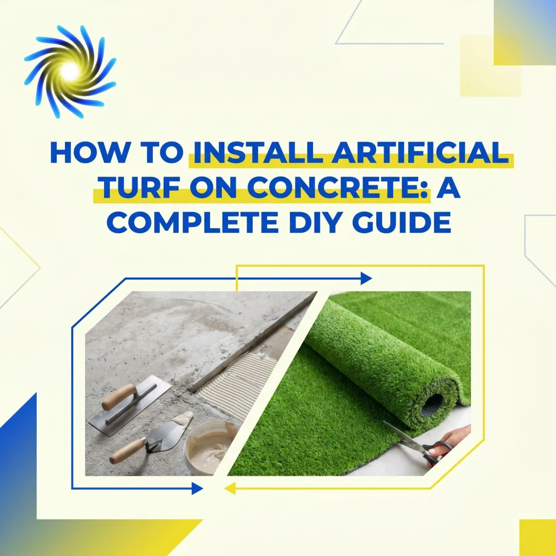 How to Install Artificial Turf on Concrete: A Complete DIY Guide