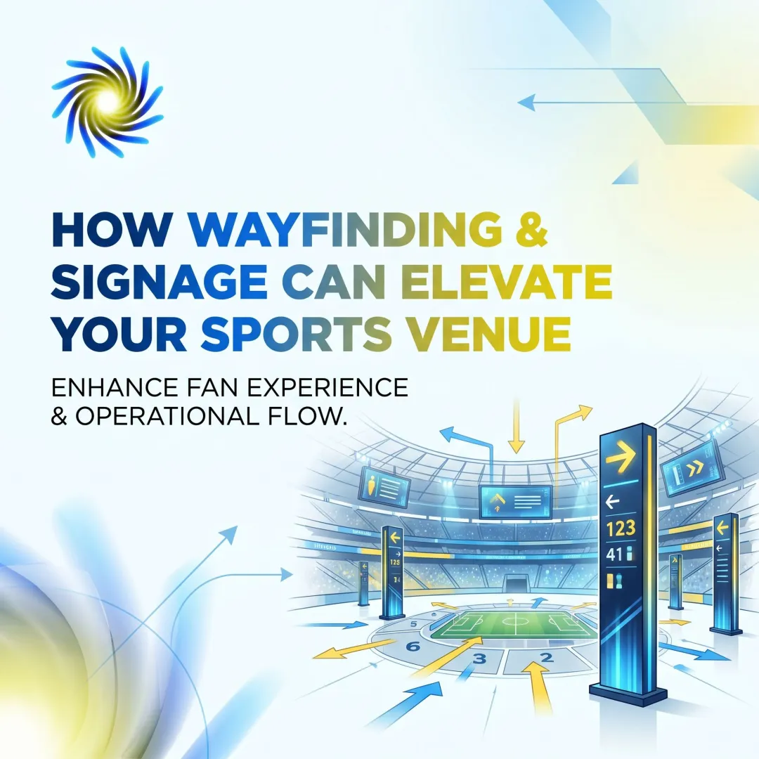 How Wayfinding & Signage Can Elevate Your Sports Venue