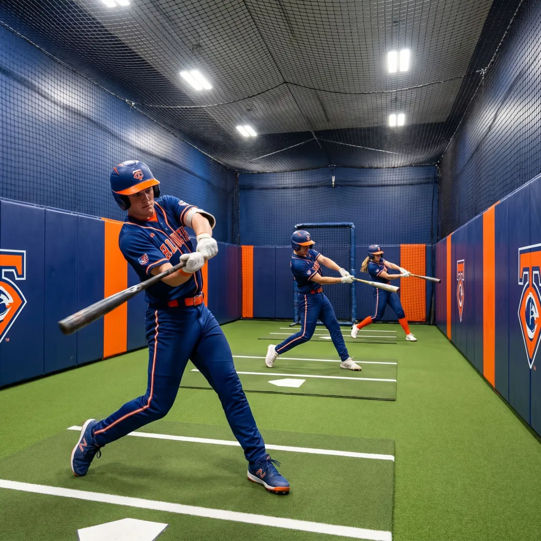 High School Batting Cages & Training Facilities