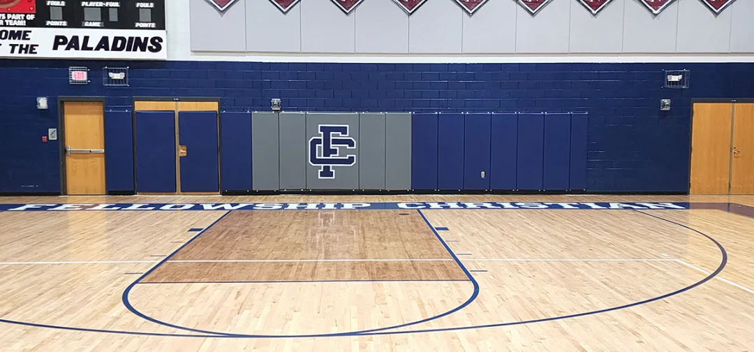 Protective Wall Padding for Gymnasiums