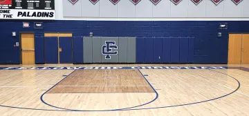 Protective Wall Padding for Gymnasiums