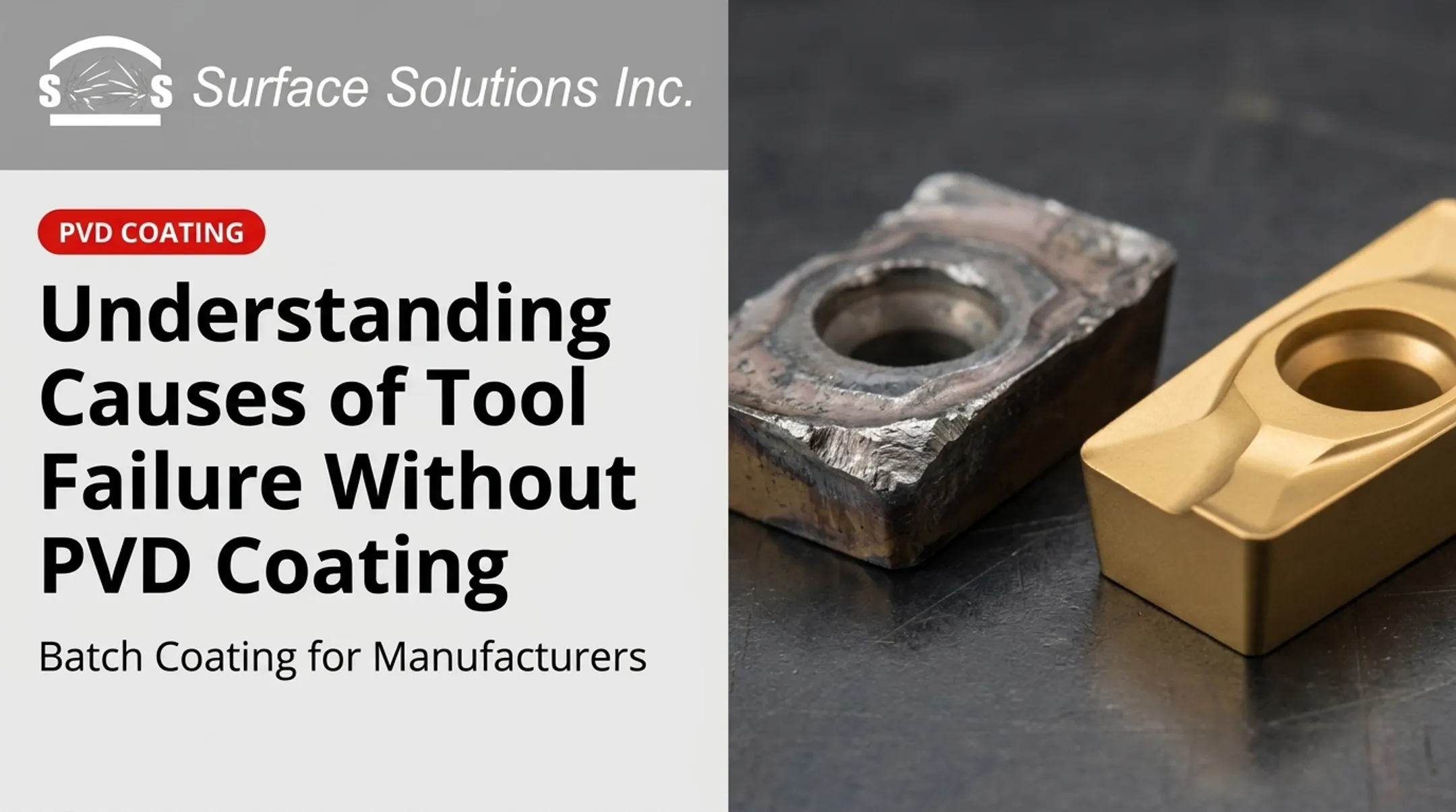 Understanding Causes of Tool Failure Without PVD Coating