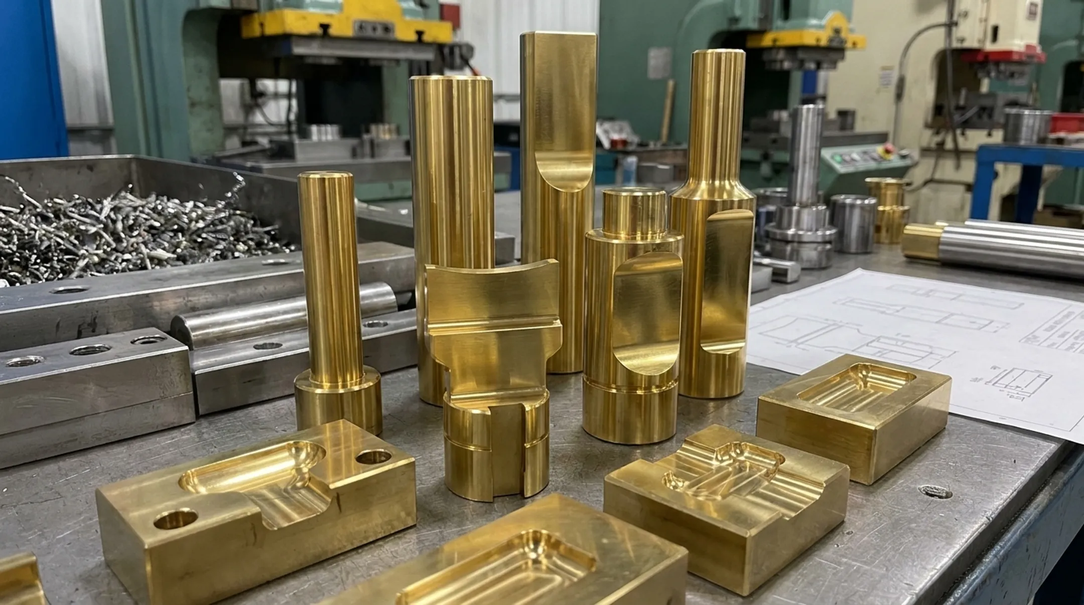 PVD coated metal stamping punches showing anti-galling surface finish
