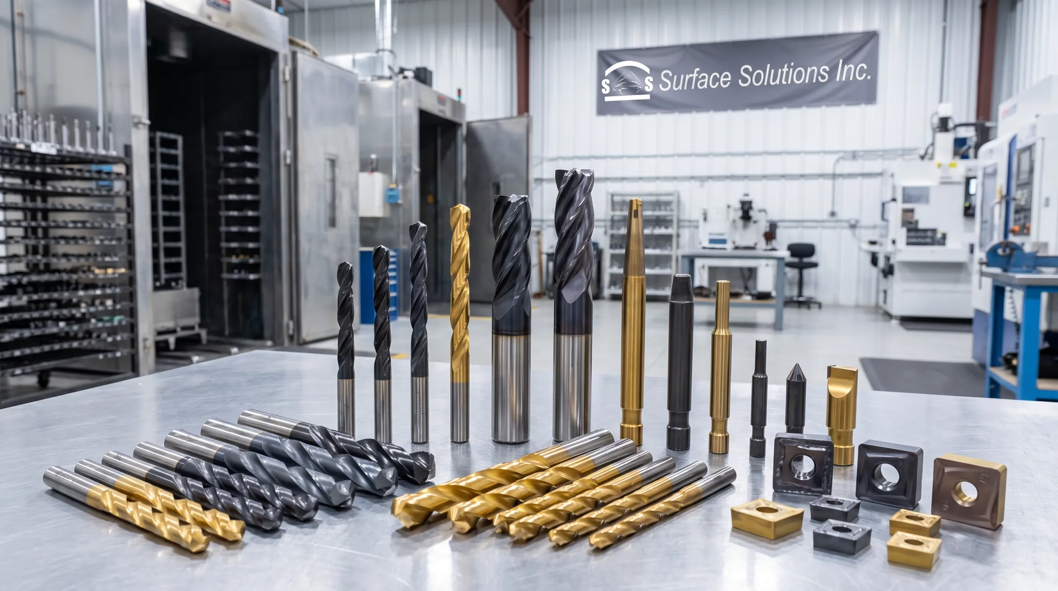 Surface Solutions coated cutting tools showing extended production output results