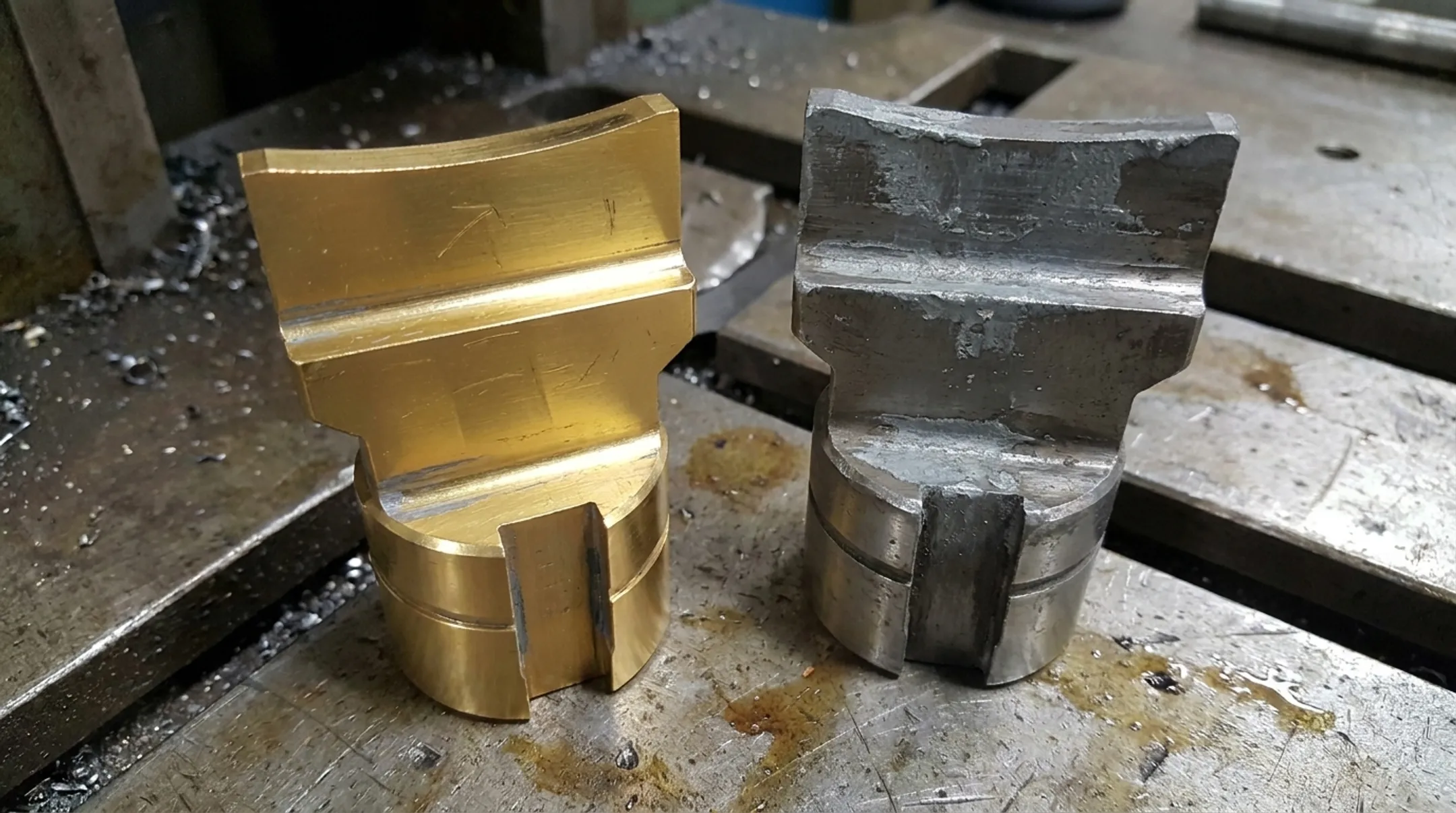 Alpha PVD coated punch tooling after extended production run