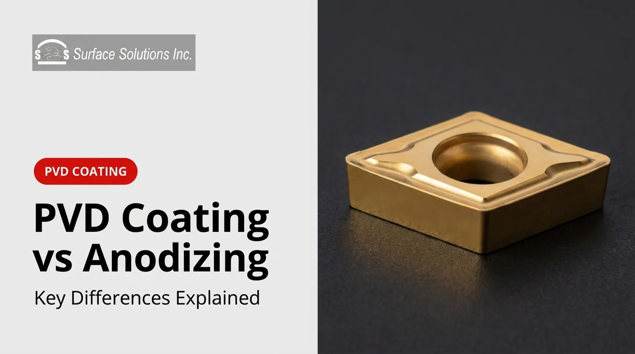 PVD Coating vs Anodizing: Key Differences Explained
