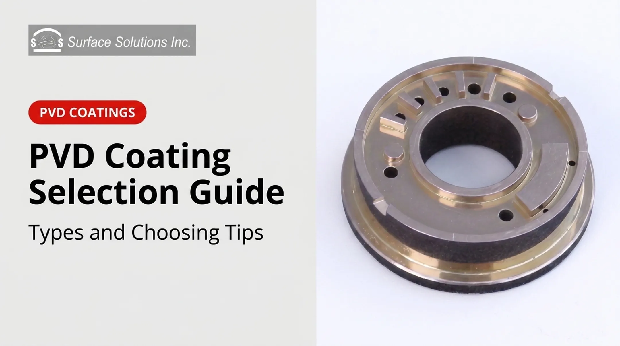 PVD Coating Selection Guide: Types and Choosing Tips