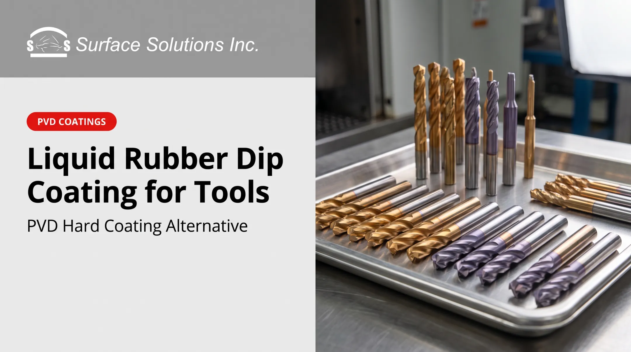 Liquid Rubber Dip Coating for Tools