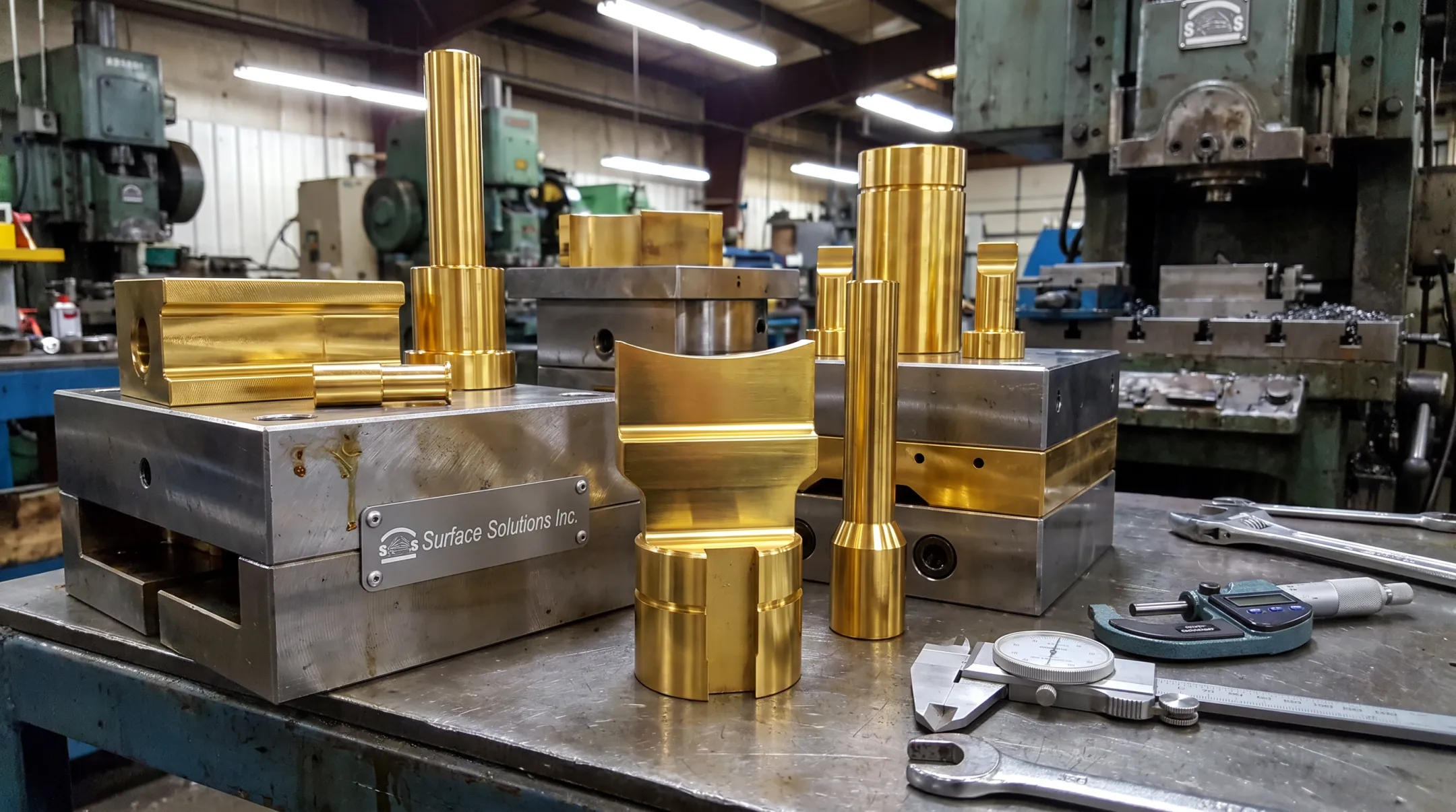 Coated stamping punches and dies used in metal forming production